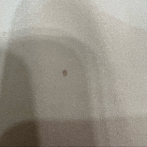 Maria + Cornejo Silk Blouse Womens Sz 8 Gold Brown Oversized Draped Pleated Read - Picture 6 of 9